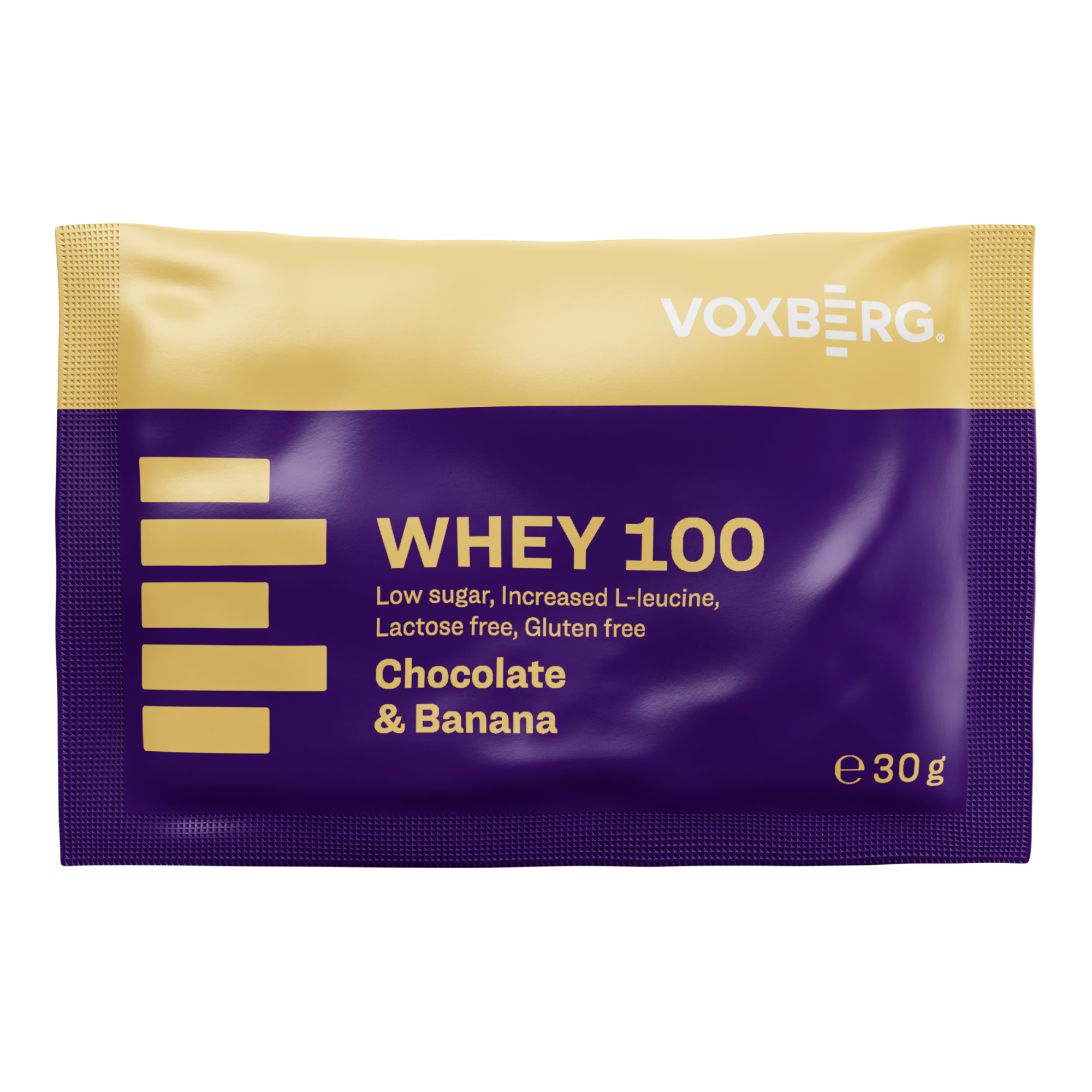 VOXBERG Protein WHEY 100 Čokoláda a Banán 30 g