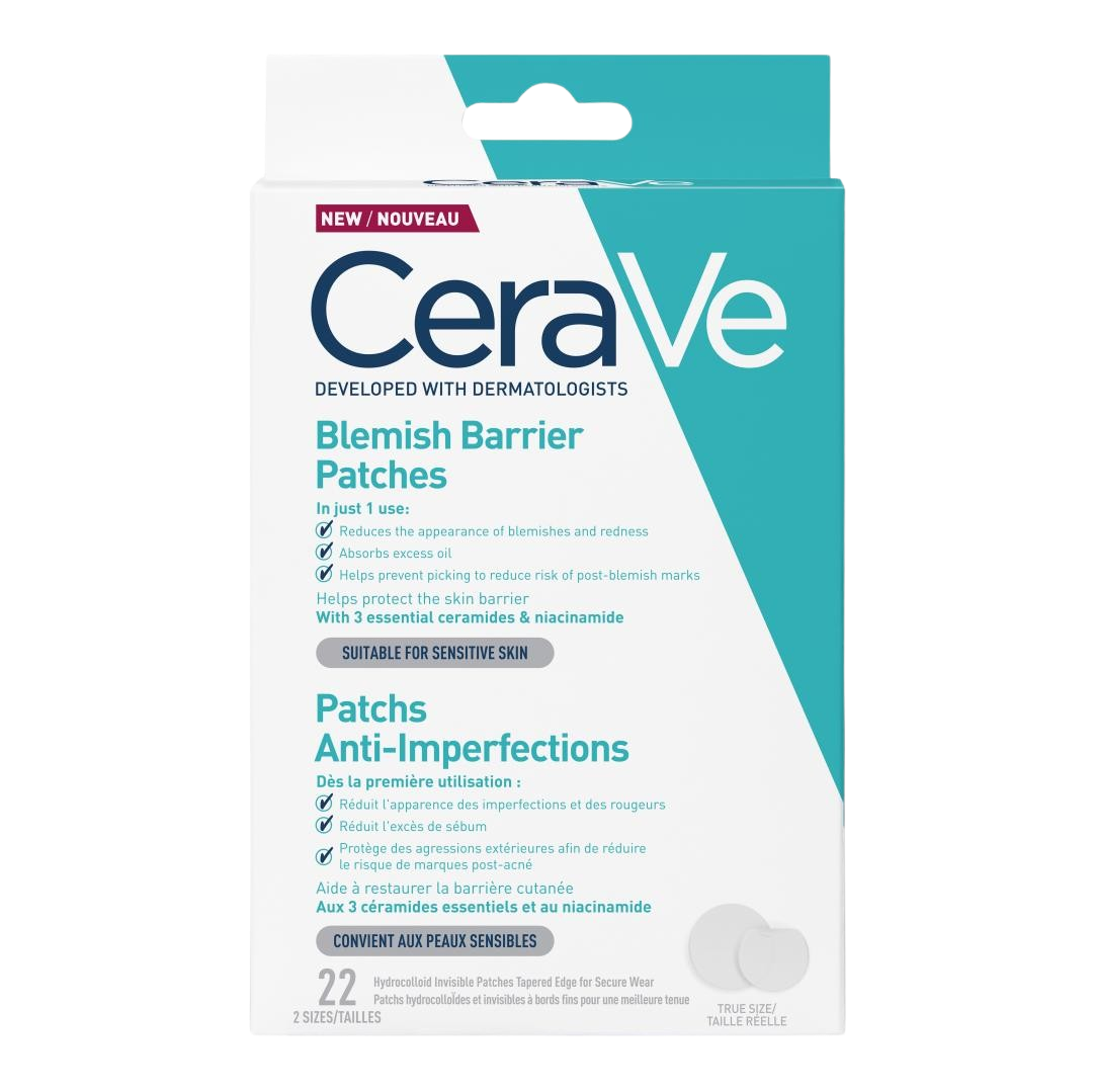 CERAVE náplasti proti nedokonalostem s ceramidy a niacinamidem 22 ks