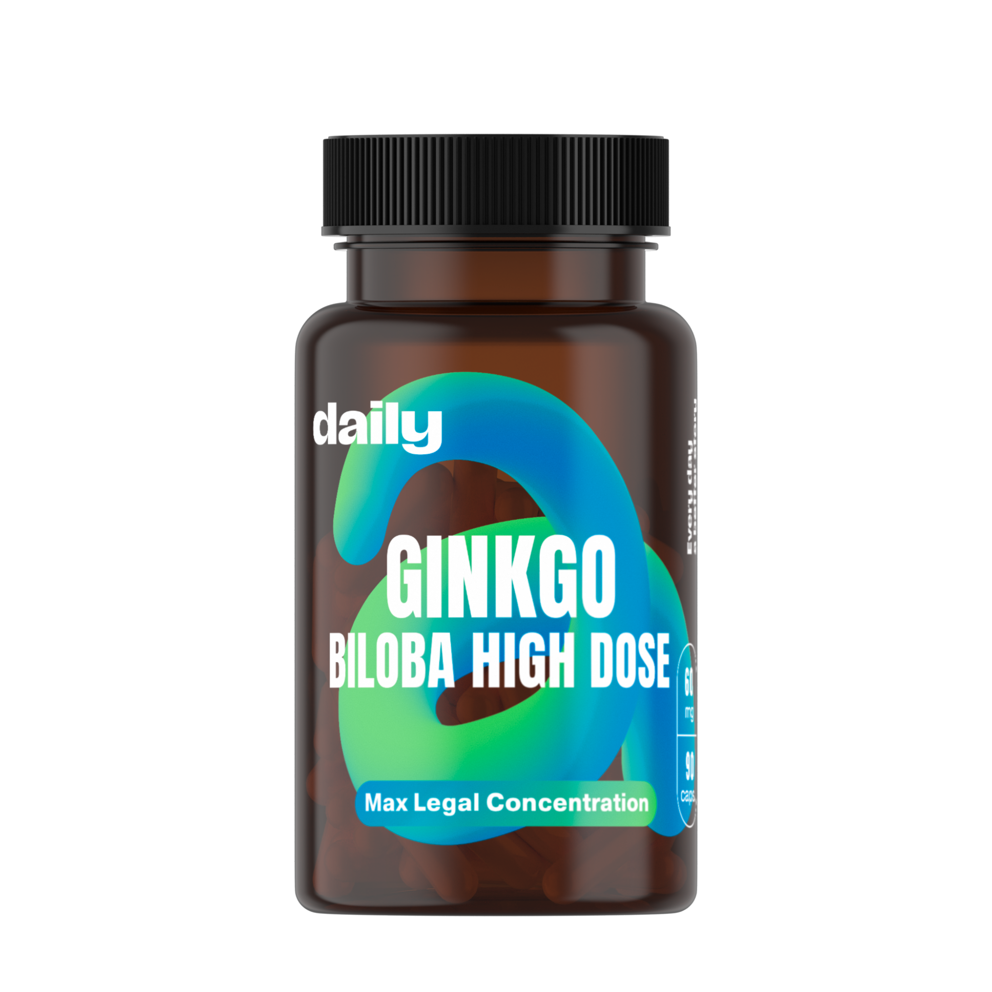 Daily Ginkgo Biloba High Dose 90 kapslí