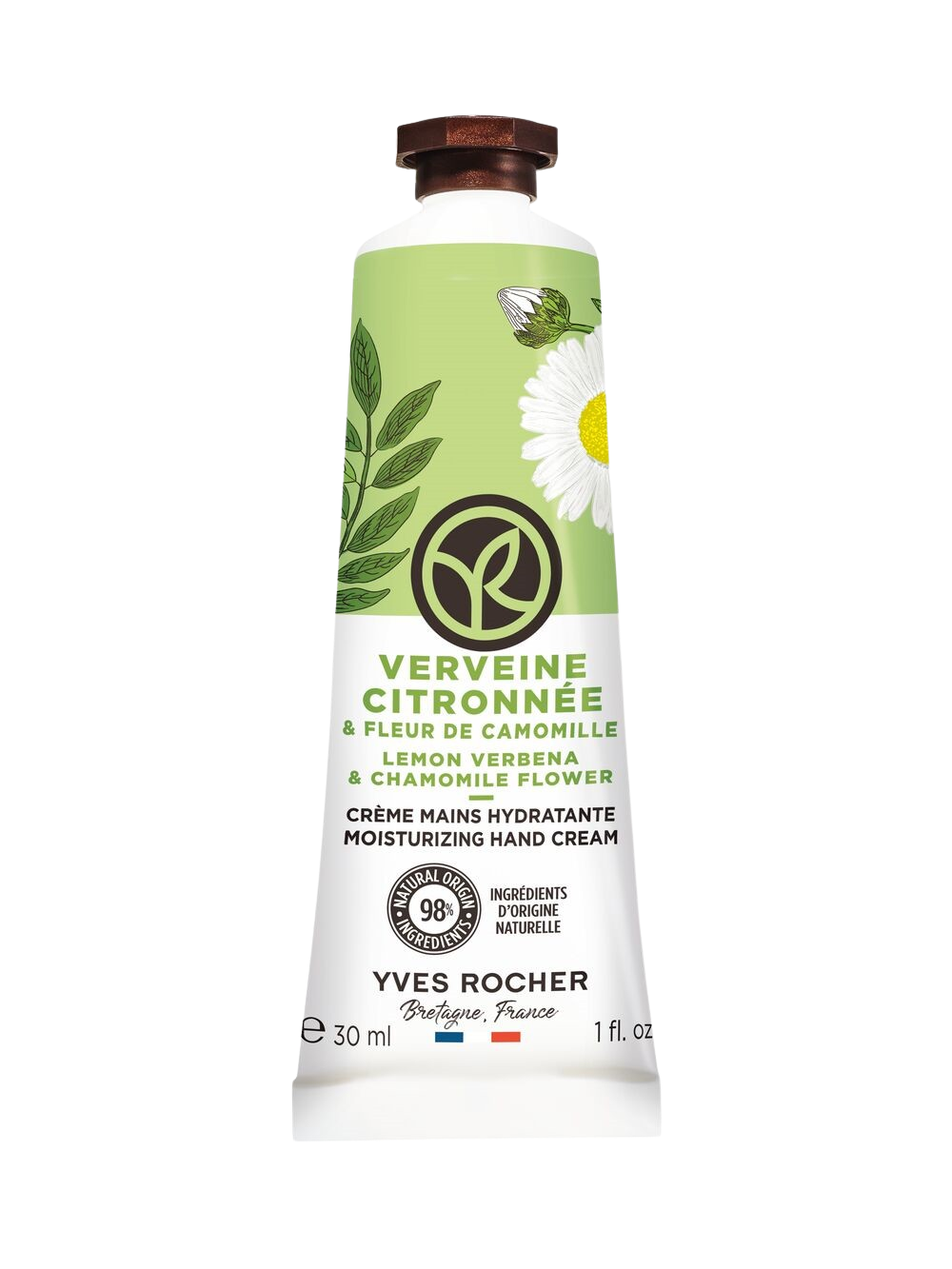 YVES ROCHER Verveine Citronnée, Krém na ruce Verbena & heřmánek 30 ml