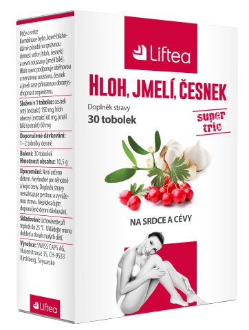 Liftea Hloh, imelo, cesnak 30 tobolek