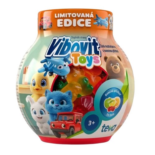 VIBOVIT Toys želé bonbóny multivitamín 50 ks