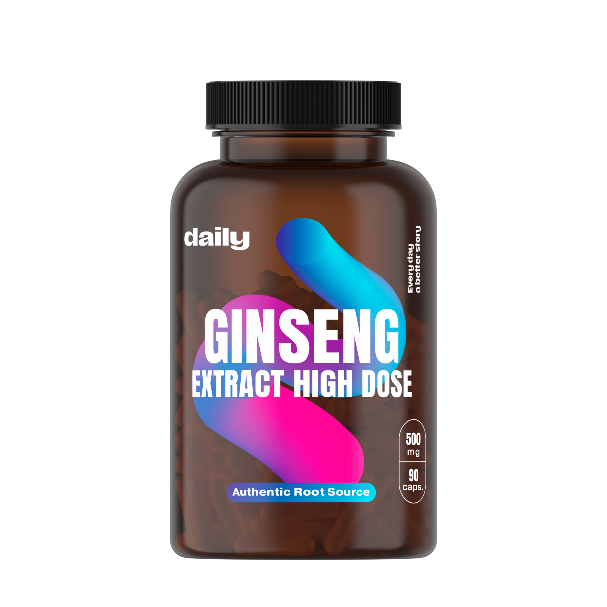 DAILY Ginseng Extract High Dose 90 kapslí