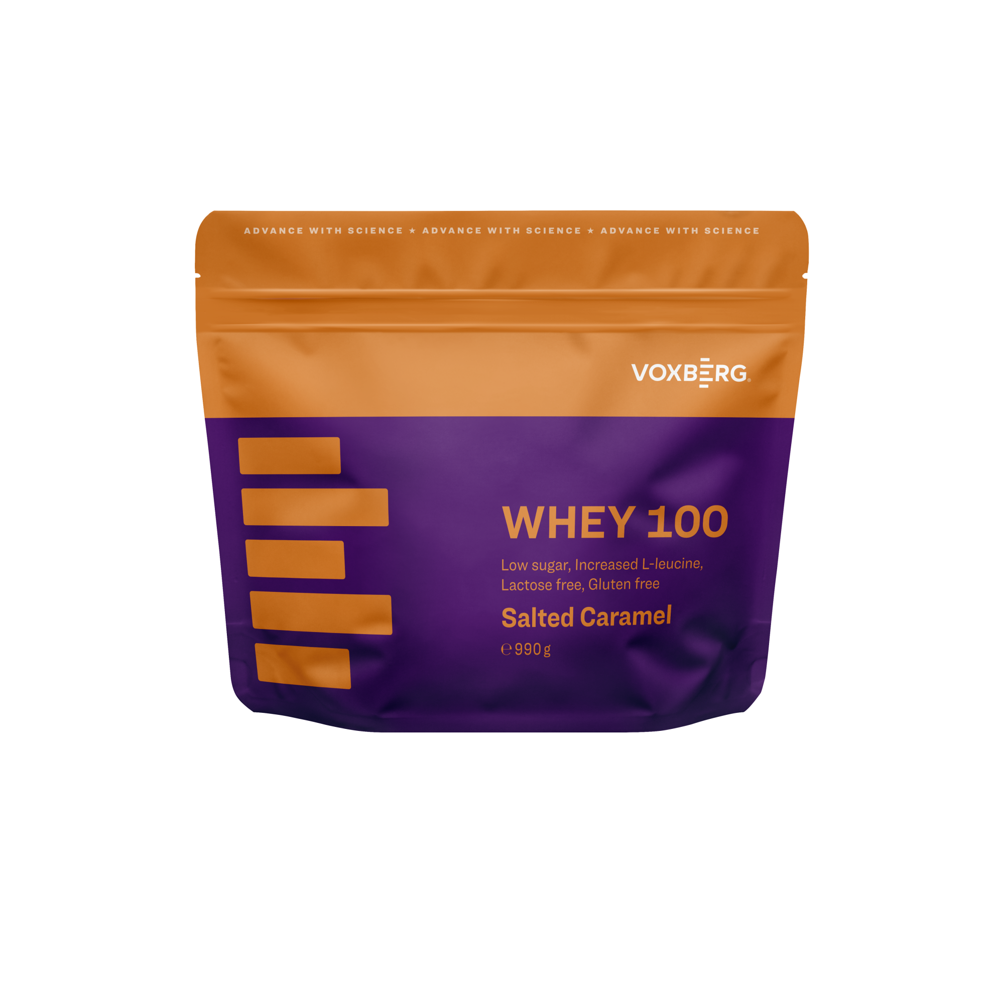VOXBERG Protein WHEY 100 Slaný Karamel 990 g