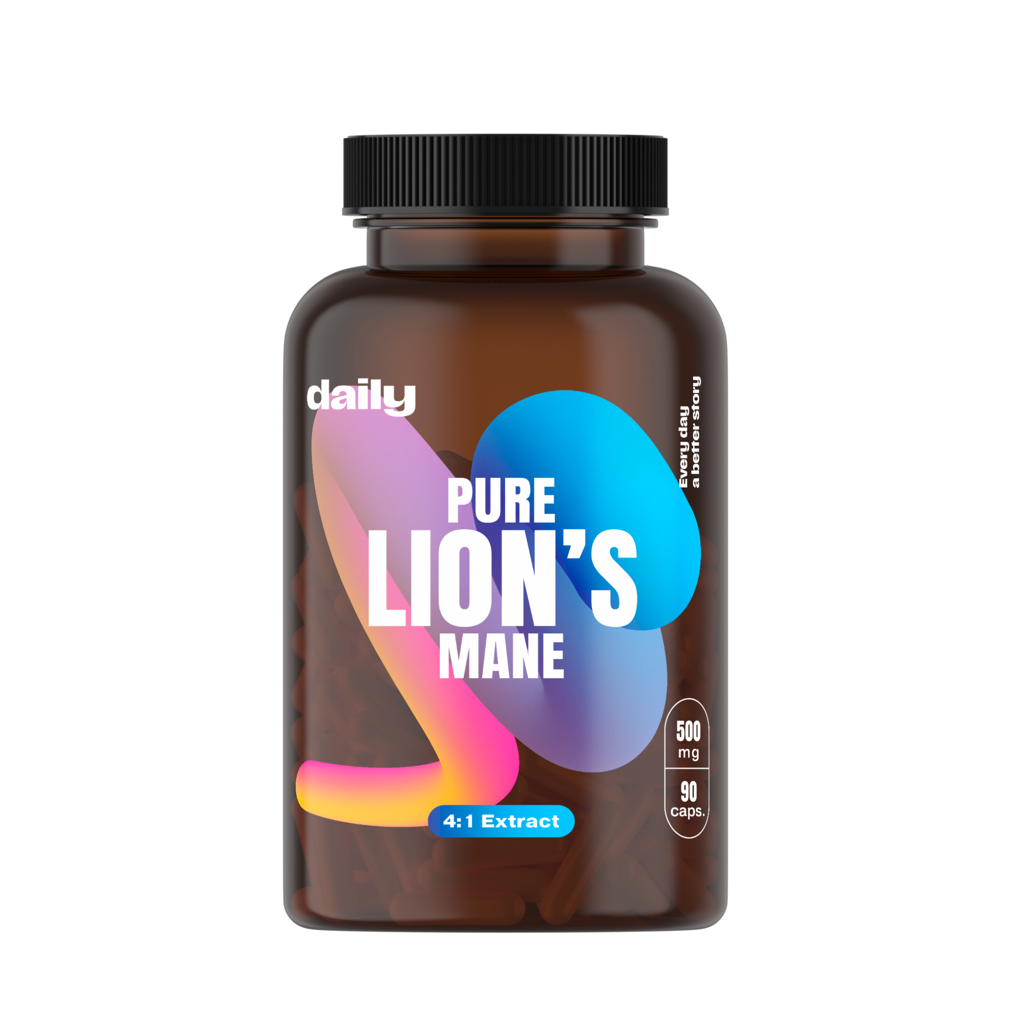 DAILY Pure Lion’s Mane 90 kapslí