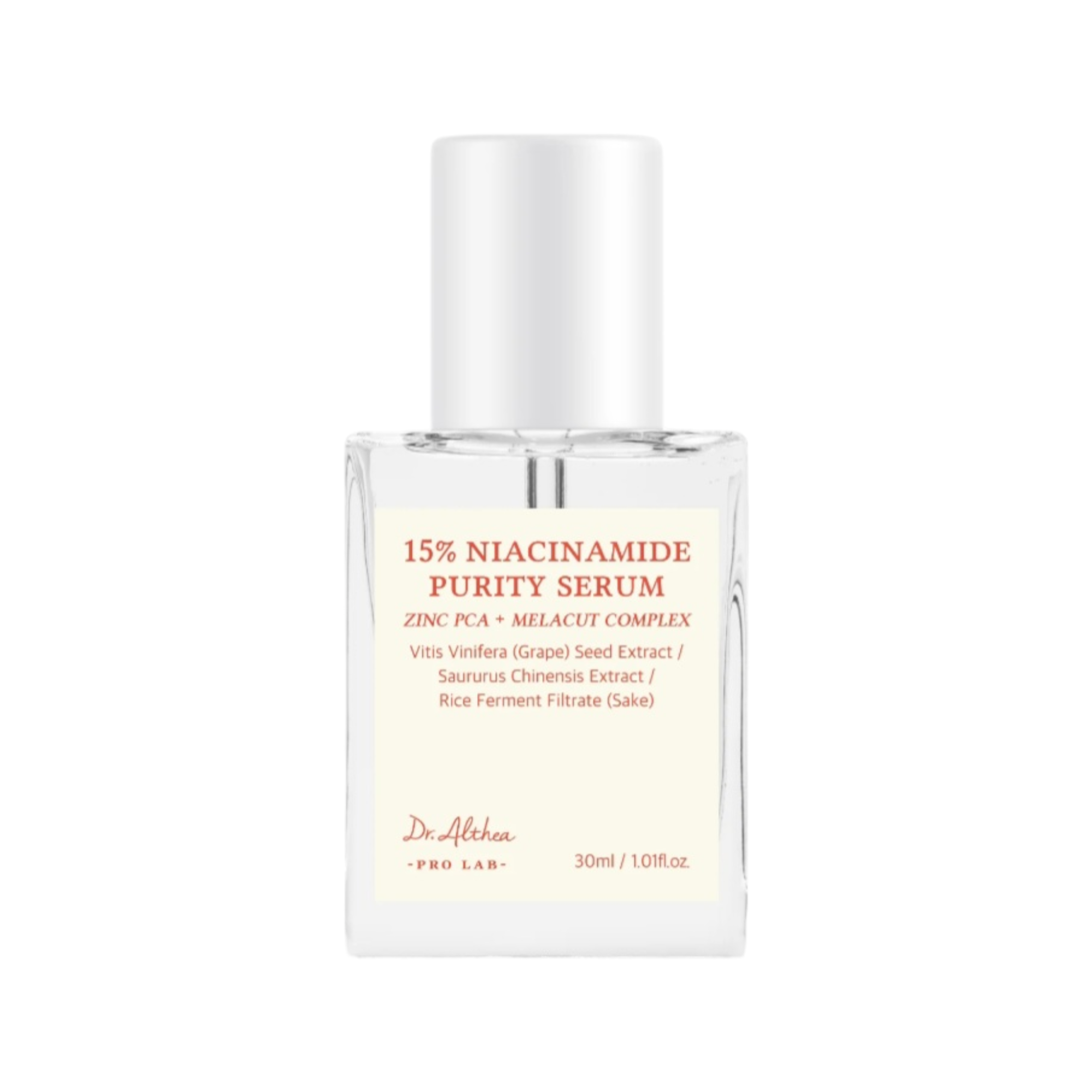 DR. ALTHEA Rozjasňující sérum s niacinamidem a zinkem 30 ml
