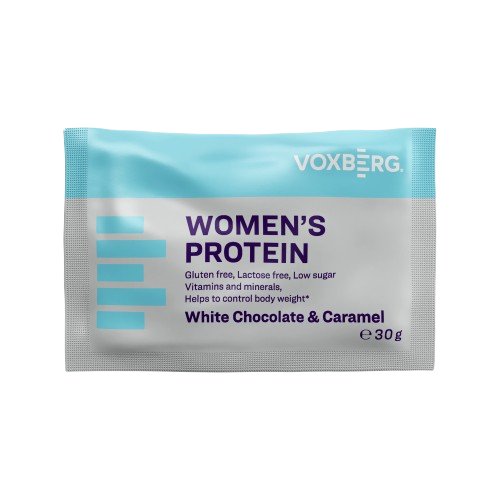 VOXBERG Women's Protein Bílá Čokoláda & Karamel 30 g