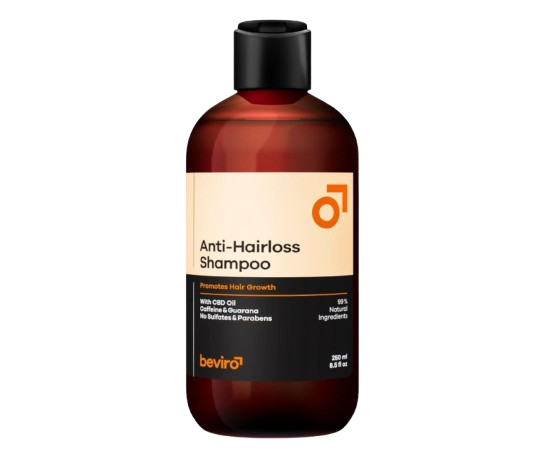 BEVIRO Přírodní šampon proti padání vlasů 250 ml