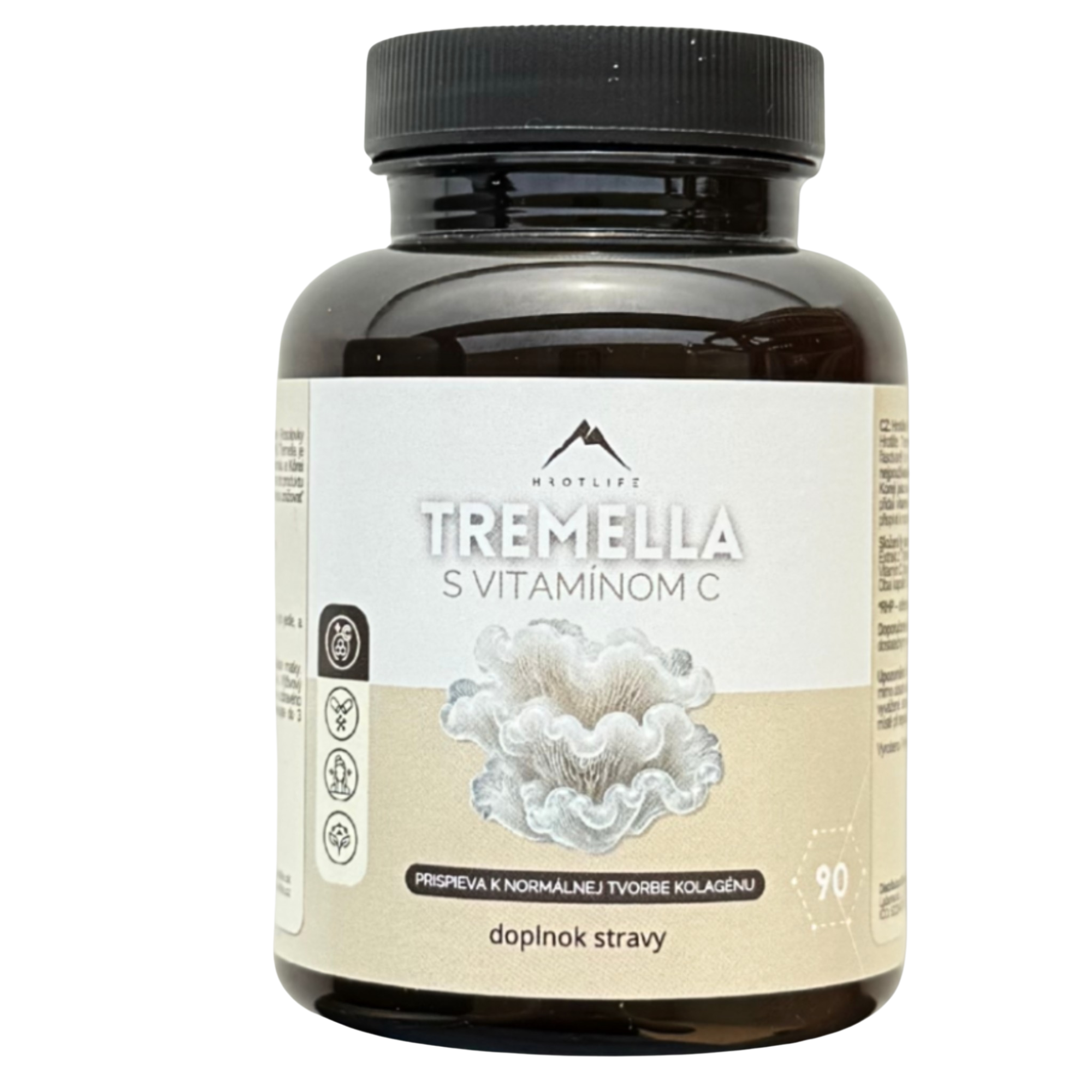 HROTLIFE Tremella s vitamínem C 90 kapslí
