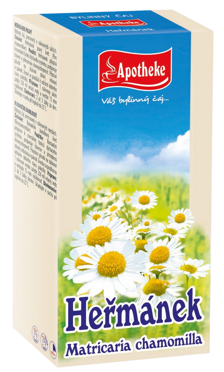 Apotheke Heřmánek pravý čaj 20 x 1.5 g