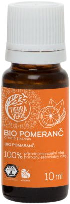 TIERRA VERDE Esenciální olej BIO Pomeranč 10 ml