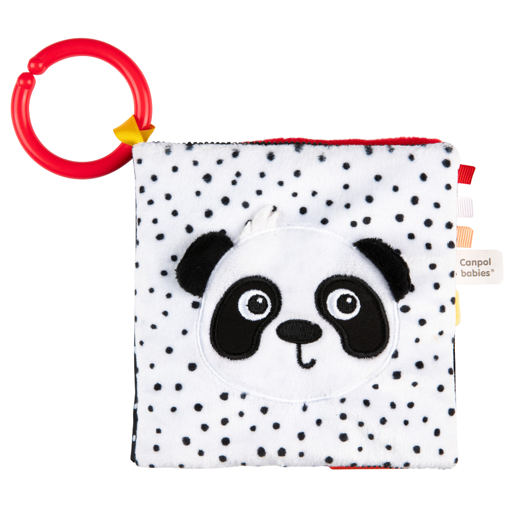 CANPOL BABIES Knížka senzorická MINI BabiesBoo