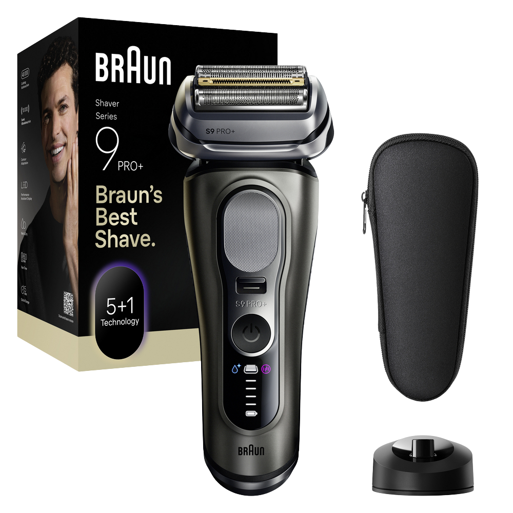 BRAUN Series 9 PRO+, 9615S Elektrický holicí strojek, Tmavě šedá