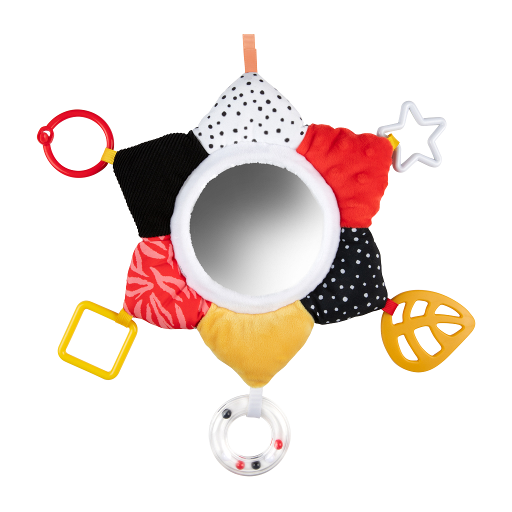 Fotografie CANPOL BABIES Zrcátko senzorické s interaktivními prvky BabiesBoo