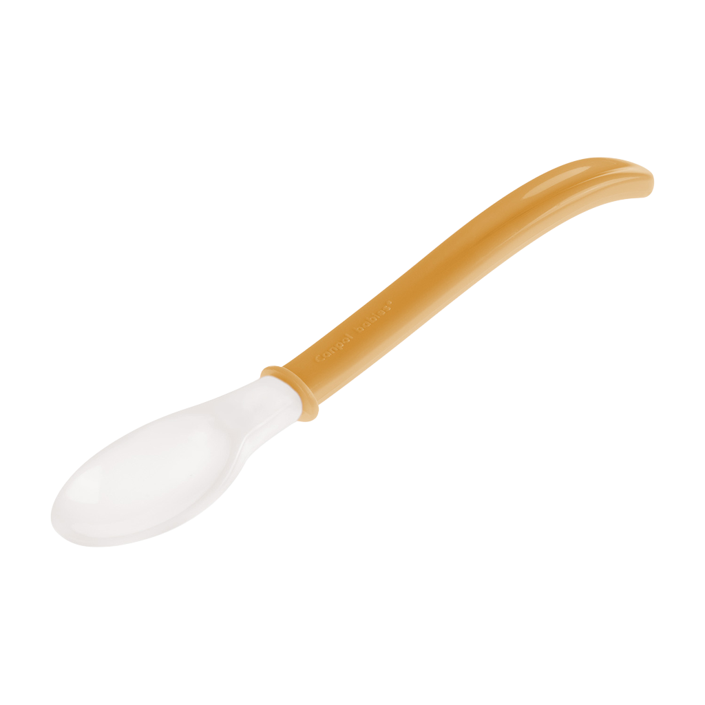 CANPOL BABIES Lžička silikonová - žlutá