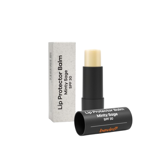 BEVIRO Balzám na rty s SPF 30 a příchutí šalvěje a máty 4.2 g