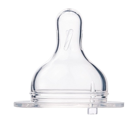 CANPOL BABIES Savička silikonová třešinka široká 4-CROSS-CUT