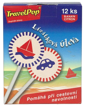 VitaHarmony TravelPop lízátka při cestování 12 ks