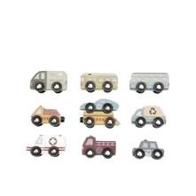LITTLE DUTCH Autíčka 9 ks