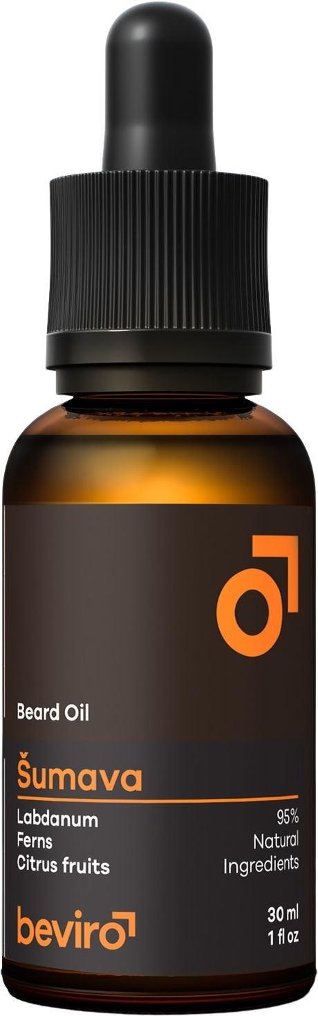 BEVIRO Vyživující olej na vousy s vůní Šumavy 30 ml