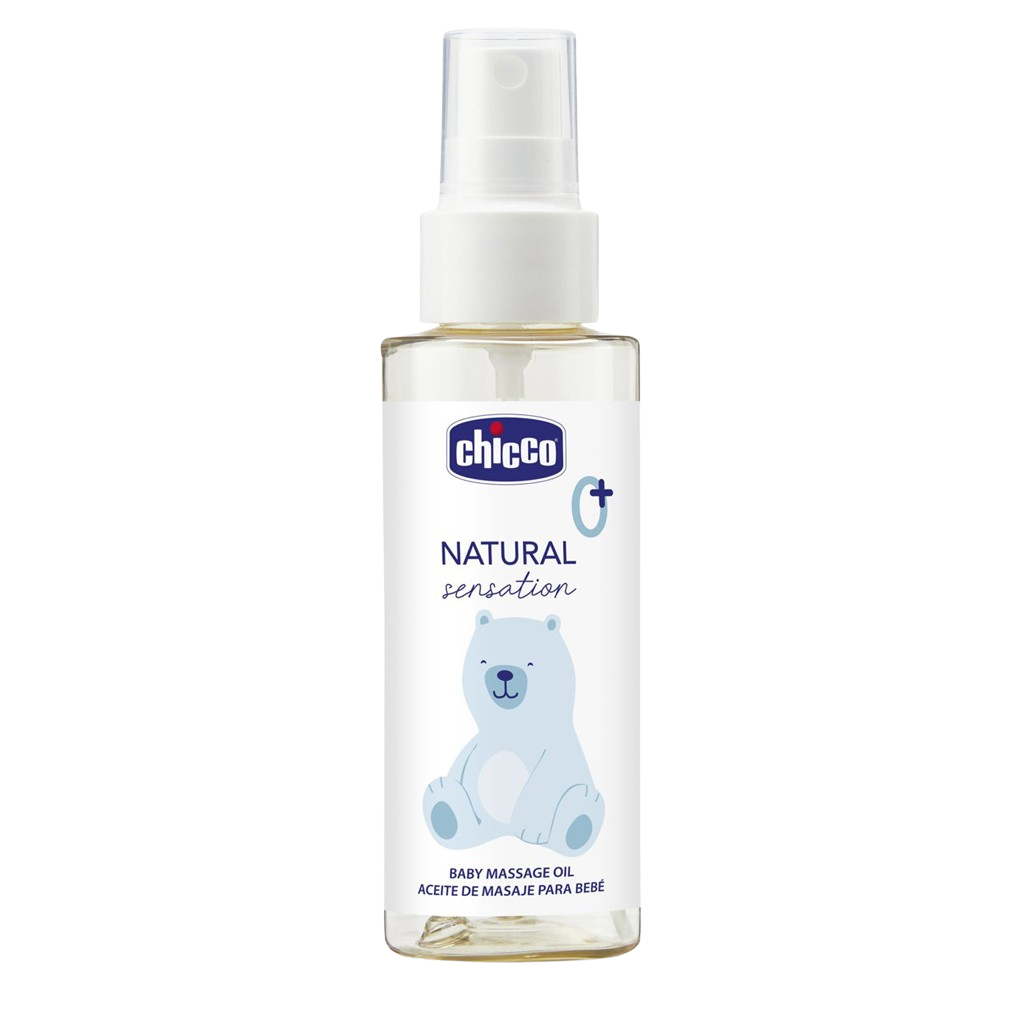CHICCO Olejíček masážní Natural Sensation 0m+, 100 ml