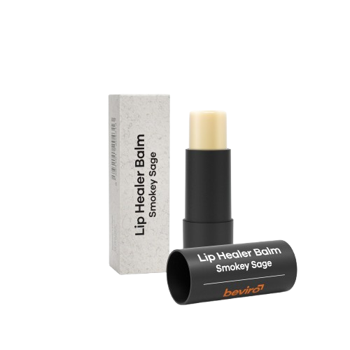 Fotografie BEVIRO Balzám na rty s příchutí kouře a šalvěje 4.2 g