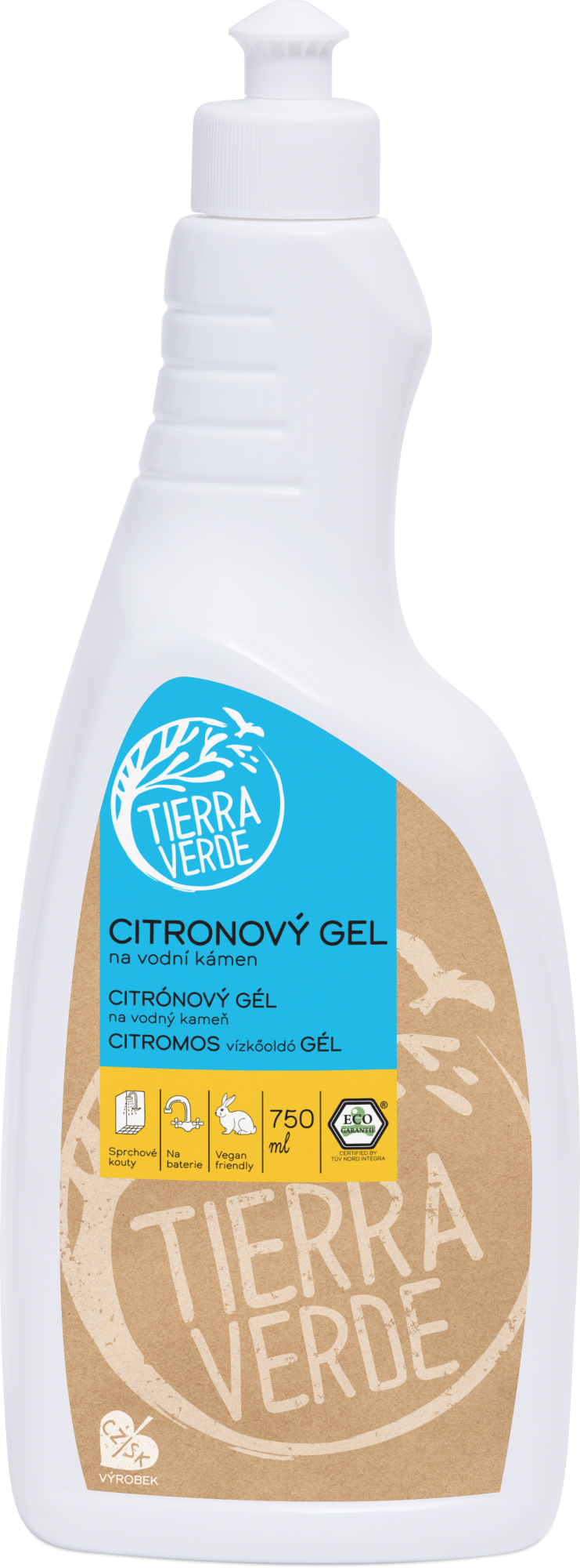 Tierra Verde Citronový gel na vodní kámen 750 ml