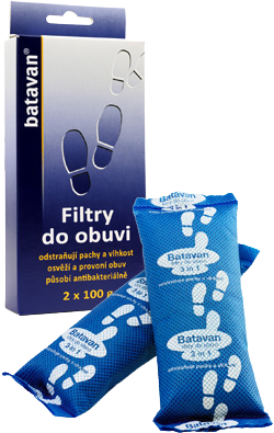 BATAVAN 3in1 Filtr do obuvi 2 x 100 g