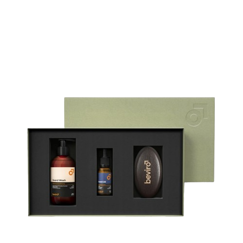 BEVIRO Kompletní sada na vousy s vůní vanilky