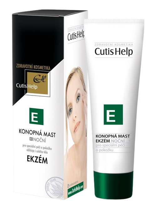 CUTISHELP Ekzém konopná masť nočná 100 ml