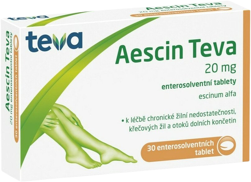 AESCIN Teva 20 mg 30 tablet