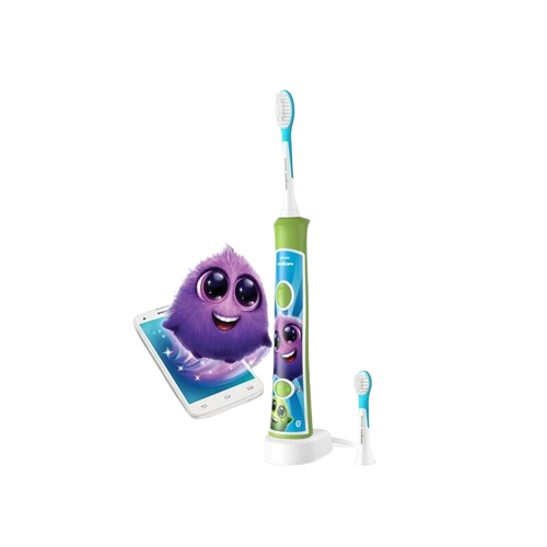 PHILIPS SONICARE Dětský sonický kartáček pro děti HX6352/11 zelený