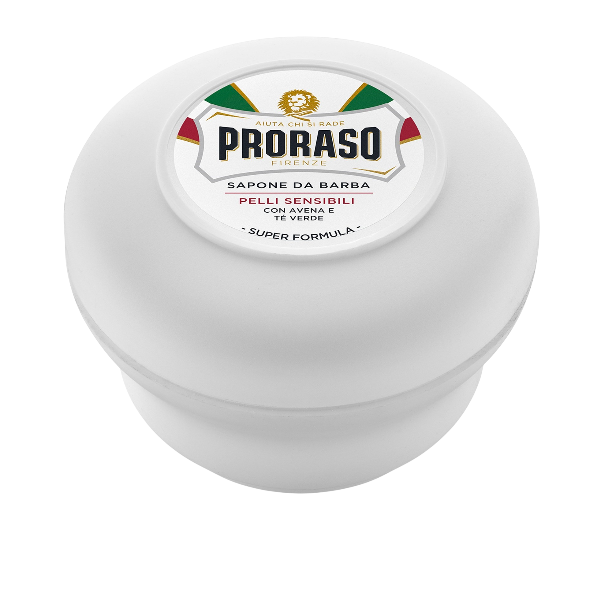PRORASO Mýdlo na holení pro citlivou pokožku - Green Tea 150 ml