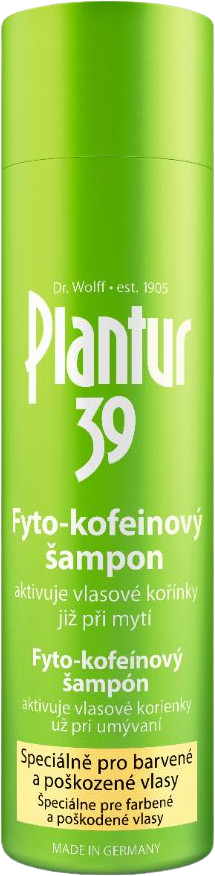 Plantur 39 Fyto-kofeinový šampon barvené vlasy 250 ml