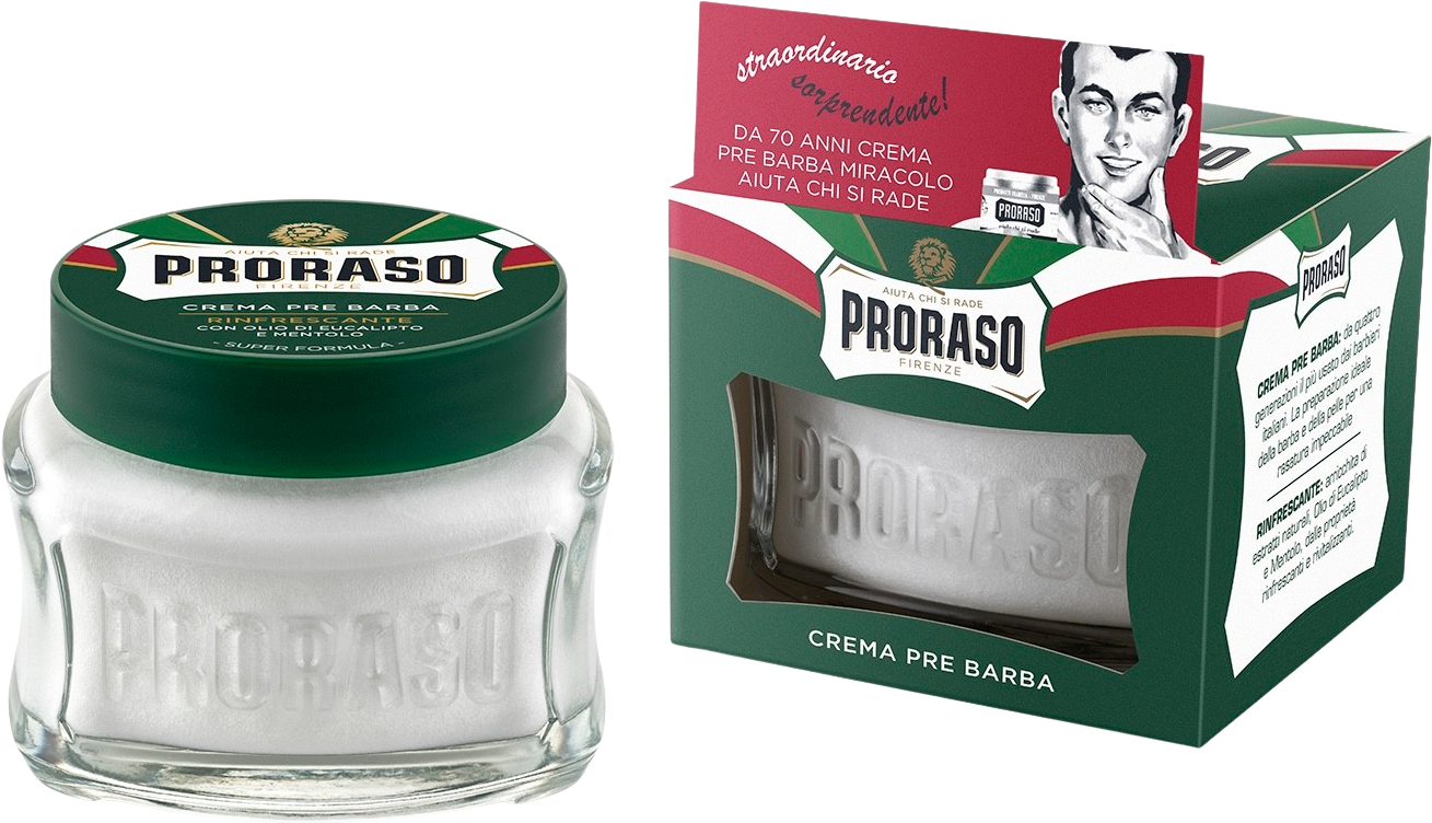 PRORASO Osvěžující krém před a po holení Eucalyptus 100 ml