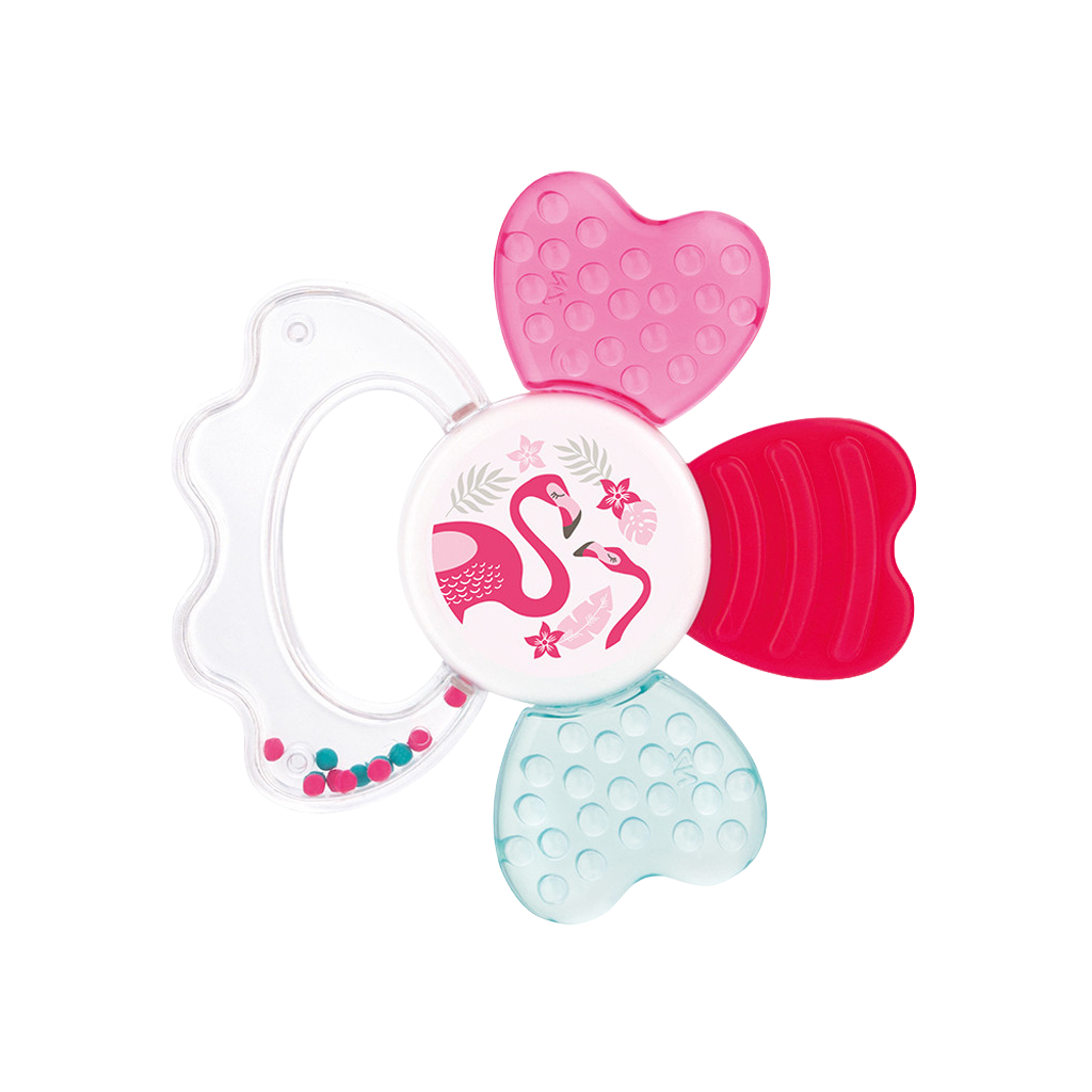 CANPOL BABIES Chrastítko s kousátkem Zvířátka