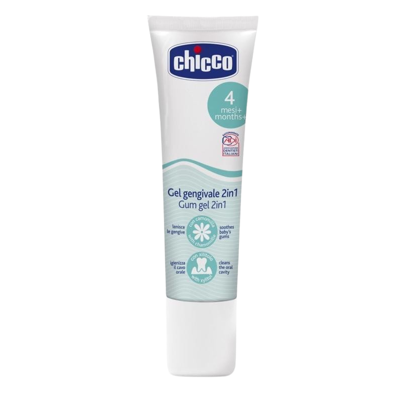 CHICCO Zubní gel čistící/zklidňující pro děti 30 ml
