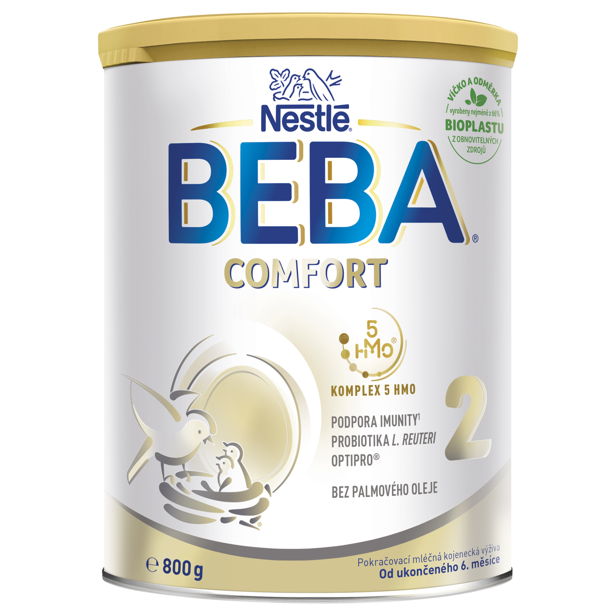 Nestlé Beba COMFORT 2, 5 HMO, pokračovací kojenecké mléko 800 g