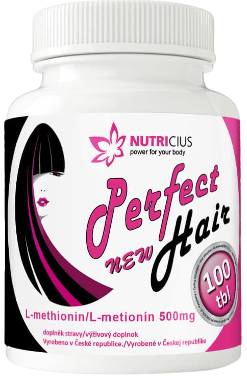 Nutricius Perfect HAIR new - methionin 500 mg 100 tablet