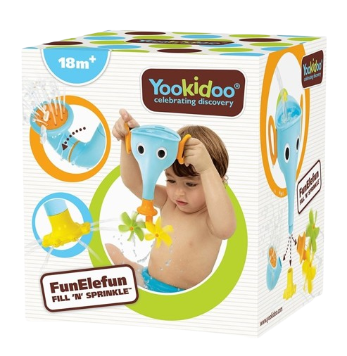 Yookidoo Slon do vany - modrý