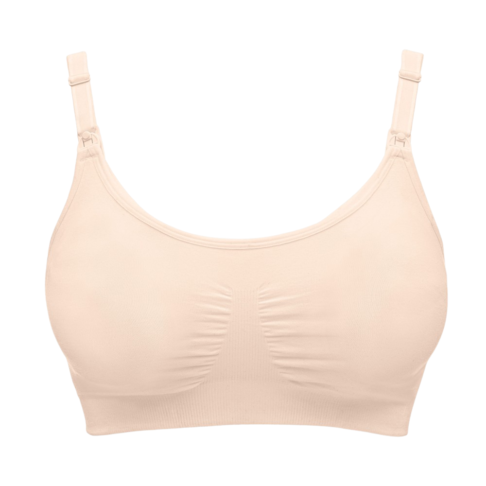 MEDELA Podprsenka 3v1 pro kojení a odsávaní, béžová L
