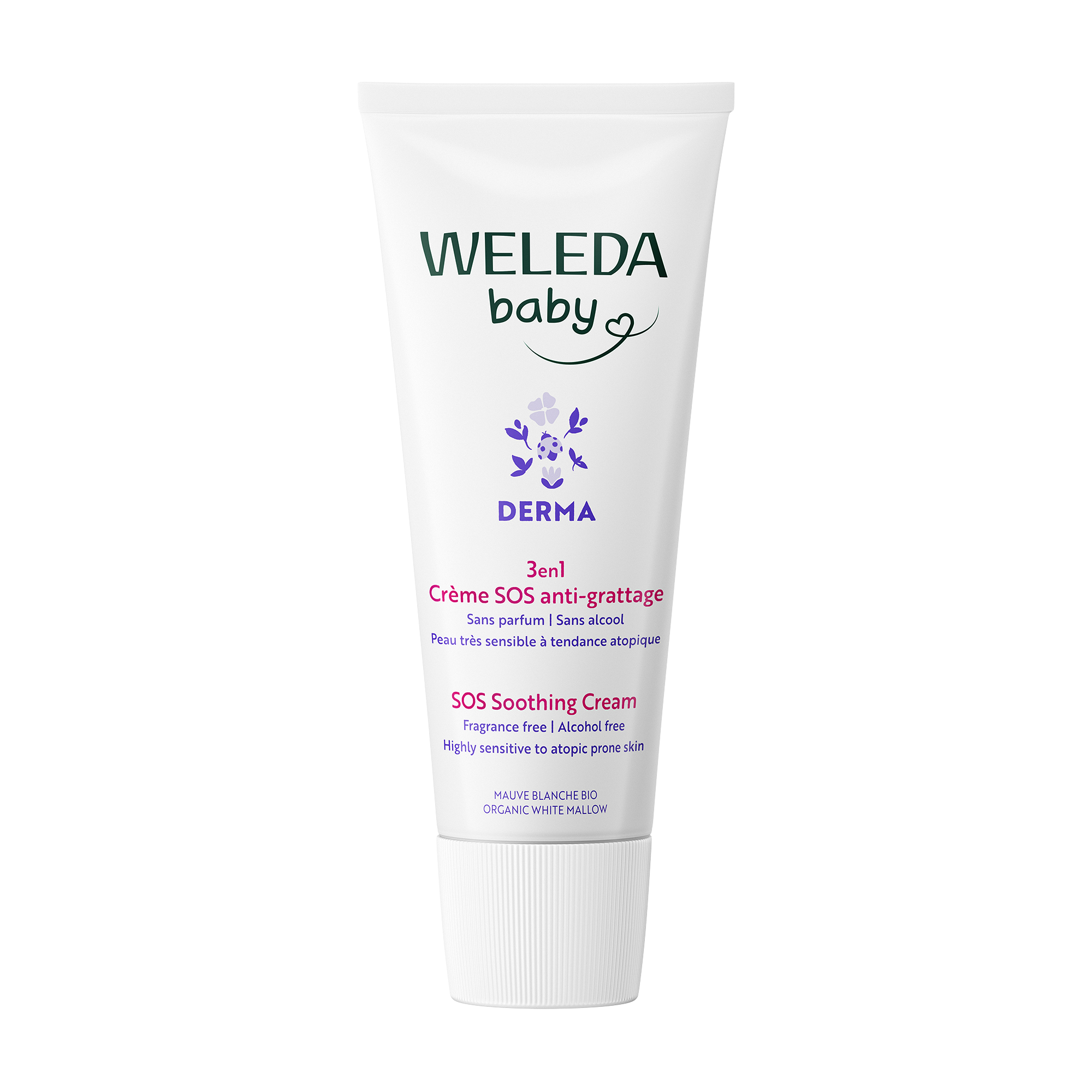 WELEDA 3v1 DERMA Zklidňující SOS krém 50 ml