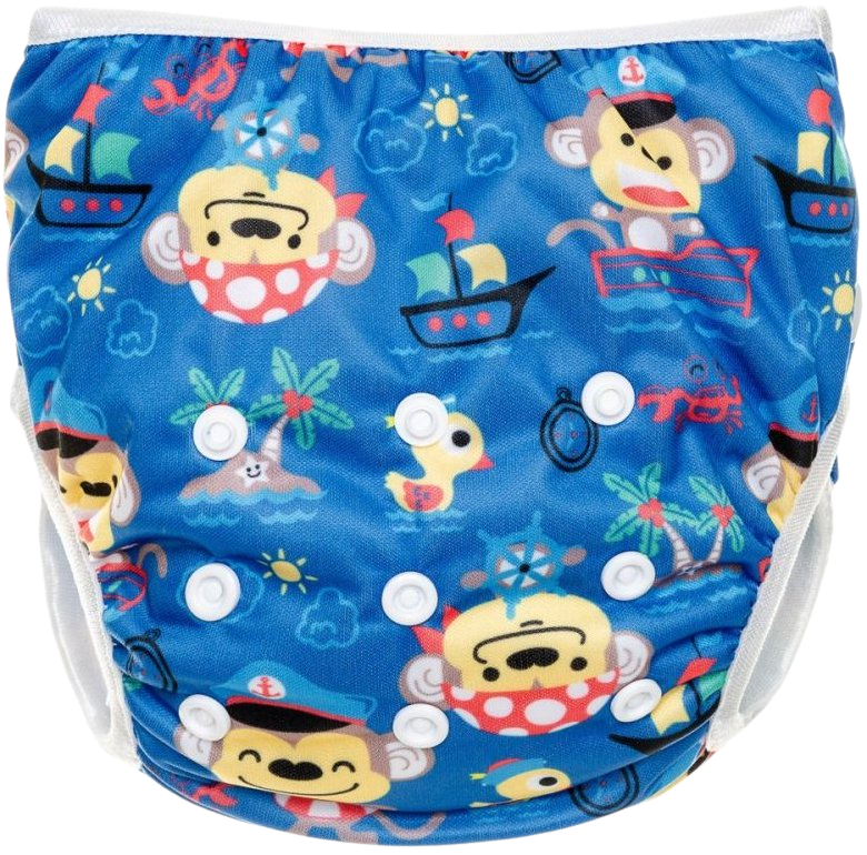 T-TOMI Plavky plenkové, monkeys