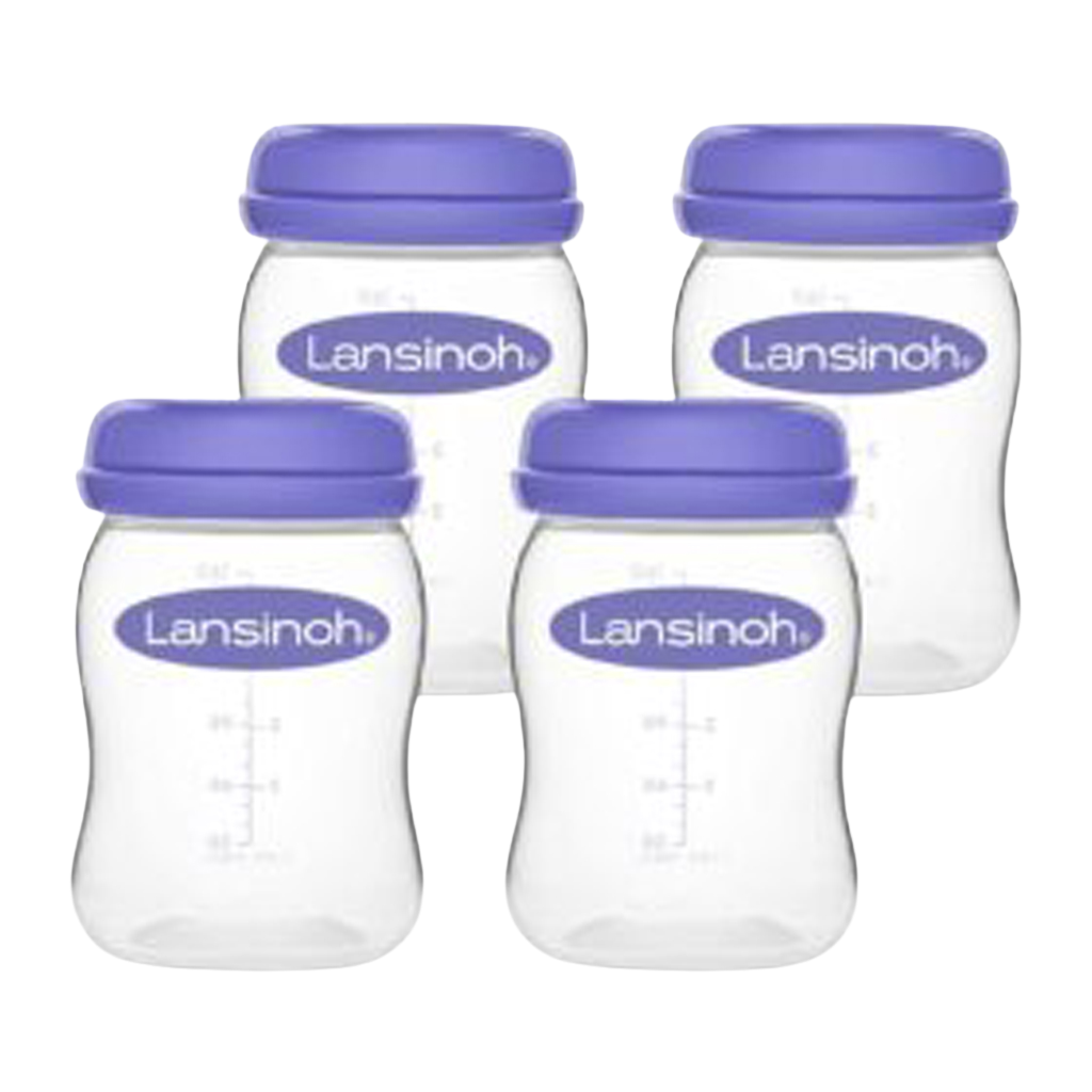 LANSINOH Lahve na uskladnění mateřského mléka 4 ks