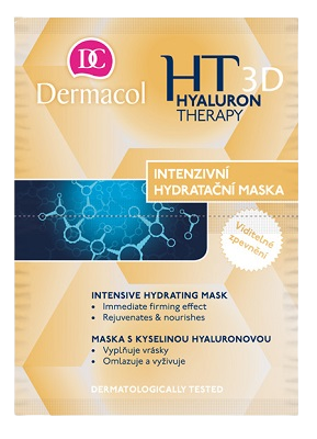 DERMACOL Hyaluron Therapy remodelační maska 3D 2 x 8 ml