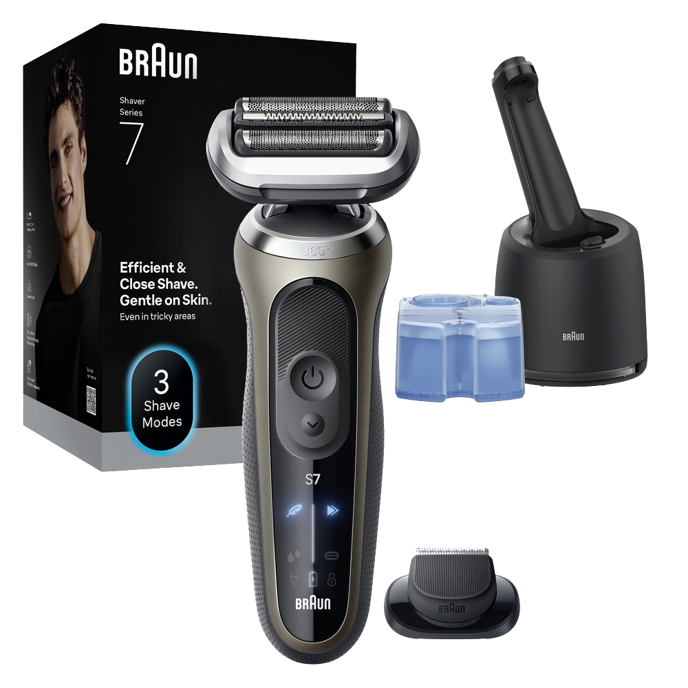 BRAUN Series 7 72-C7200cc, Holicí strojek - zlatý