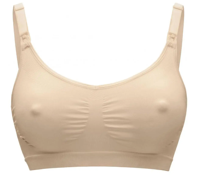 MEDELA Podprsenka těhotenská a kojicí Keep Cool™, béžová XXL