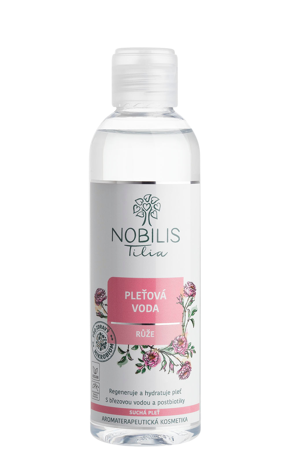 NOBILIS TILIA Pleťová voda Růže 200 ml