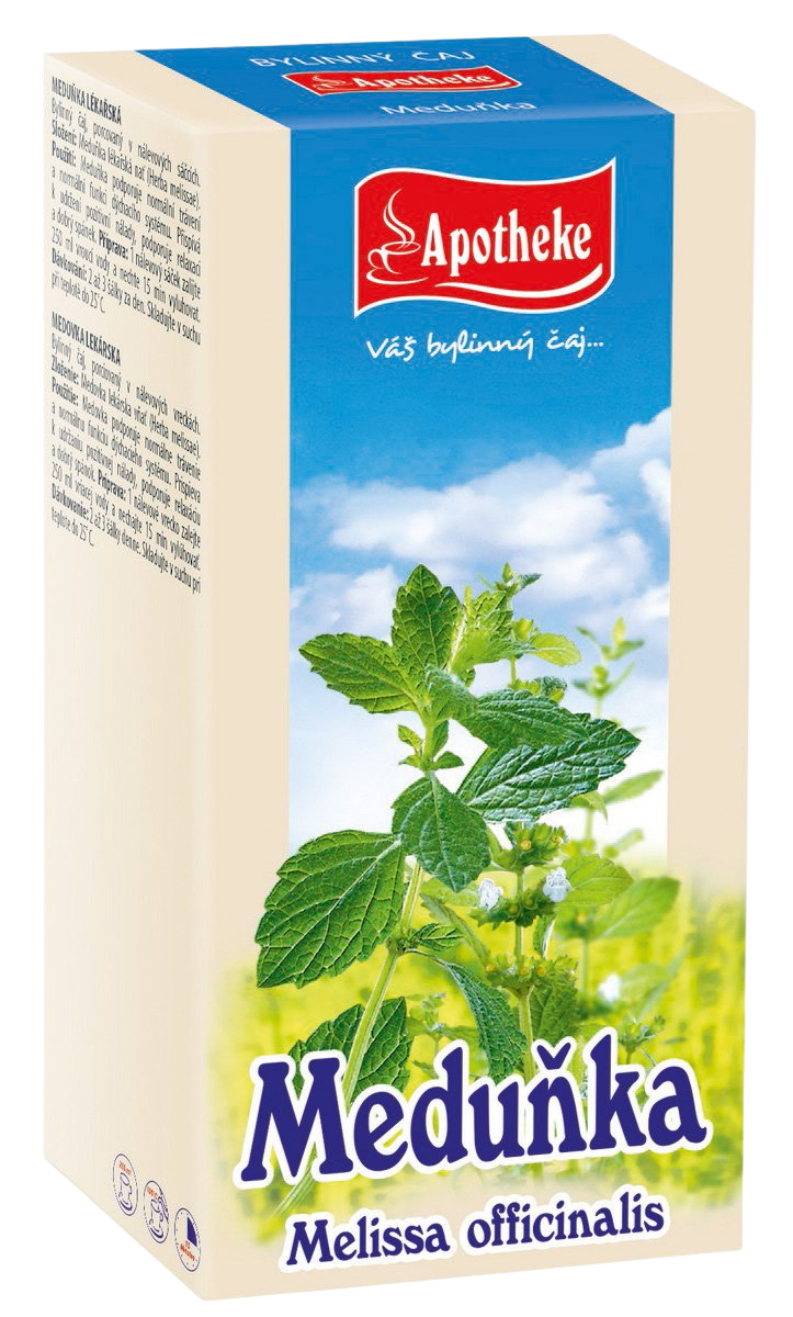 Apotheke Meduňka lékařská čaj sáčky 20 x 1.5 g