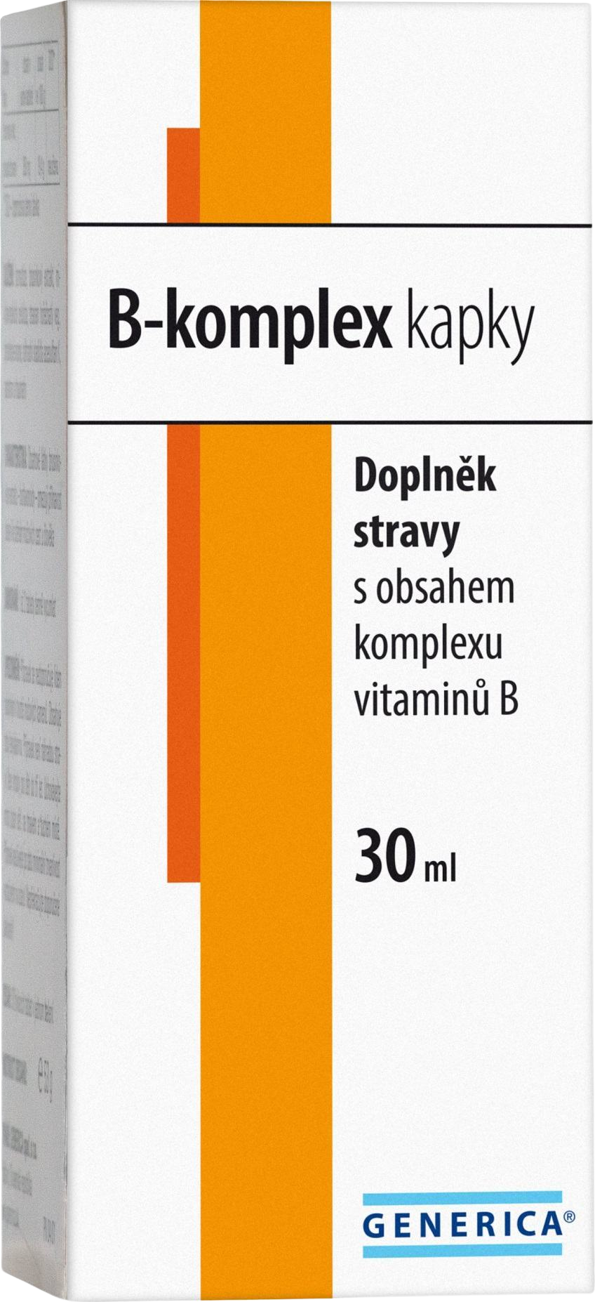 Generica B-komplex kapky 30 ml